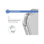 Voir la diapositive 5 : FORCE CASE Coque Samsung Galaxy S22 5G Transparente