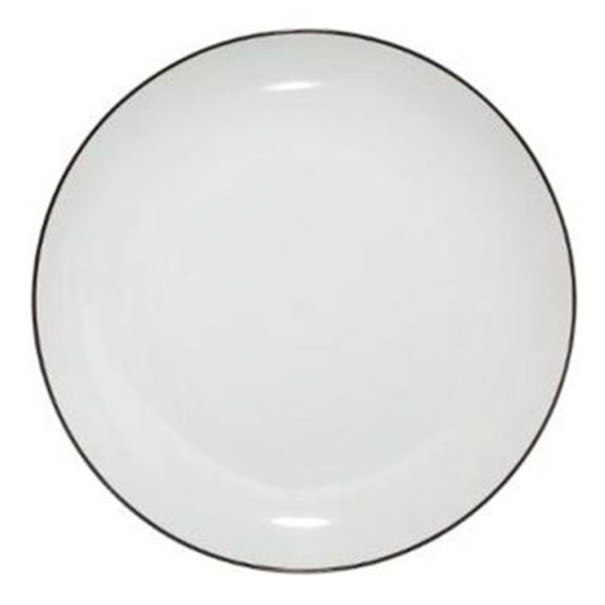 Voir la diapositive 1 : SECRET DE GOURMET Lot de 6 assiettes à dessert  tribecart  20cm blanc