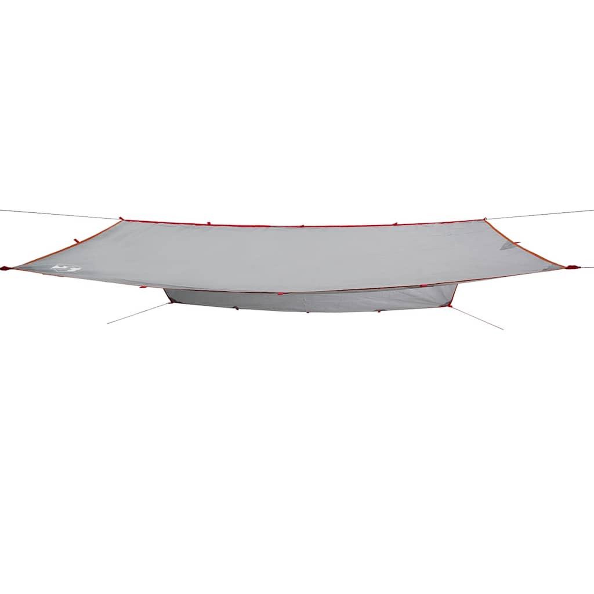 Voir la diapositive 4 : VIDAXL Bache de camping gris et orange 300x294 cm impermeable