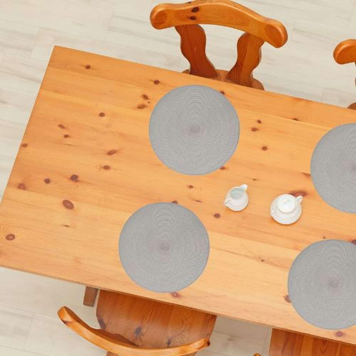 SECRET DE GOURMET Set de table Tressé Rond