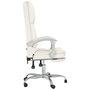Voir la diapositive 4 : VIDAXL Fauteuil de massage inclinable de bureau Creme Similicuir