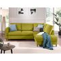 Voir la diapositive 2 : LISA DESIGN Brooke - canapé d'angle droit - convertible - 5 places - en velours