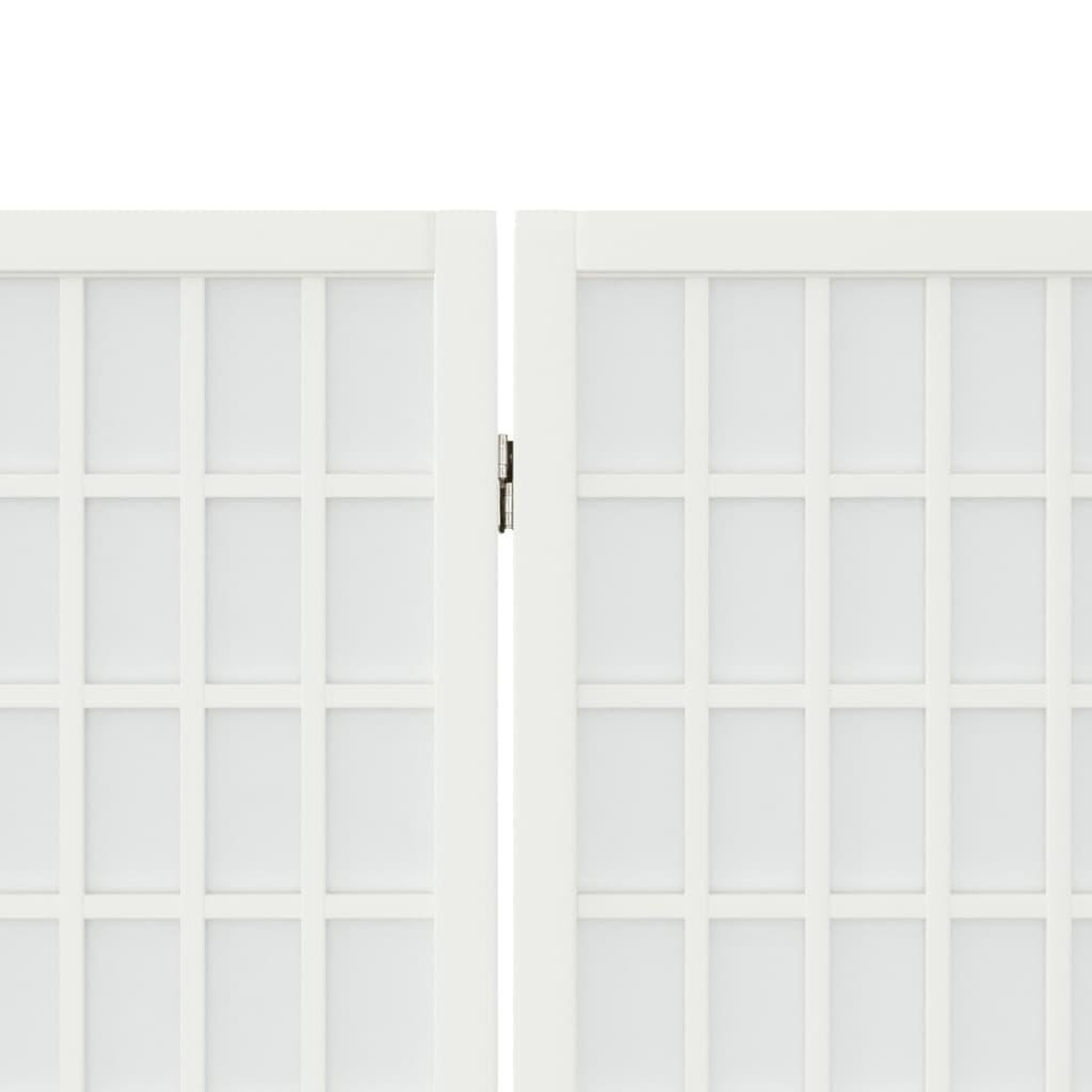 Voir la diapositive 5 : VIDAXL Cloison de separation pliable 5 panneaux 200x170 cm Blanc