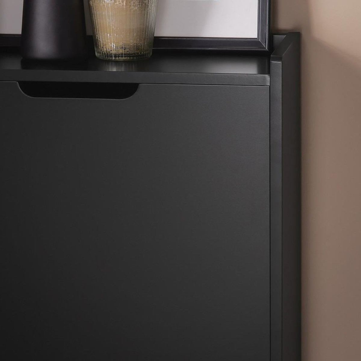 SOBUY SoBuy - Meuble À Chaussures 2 portes - Minimaliste - FSR151