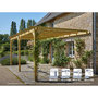 Voir la diapositive 1 : JARDIDECO Pergola adossée en bois massif Narbonne 600 x 420 cm - Maderland