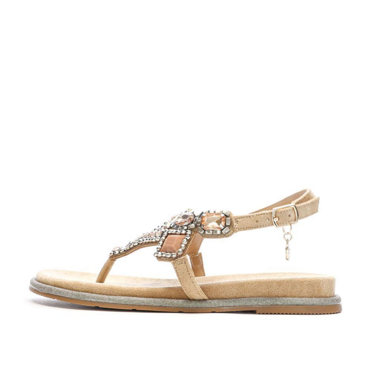 XTI Sandales Jaune à Bijoux Femme XTI 144017
