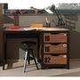 Voir la diapositive 2 : Paris Prix Pack - Bureau Enfant & Bibliothèque  Alex  Marron & Noir