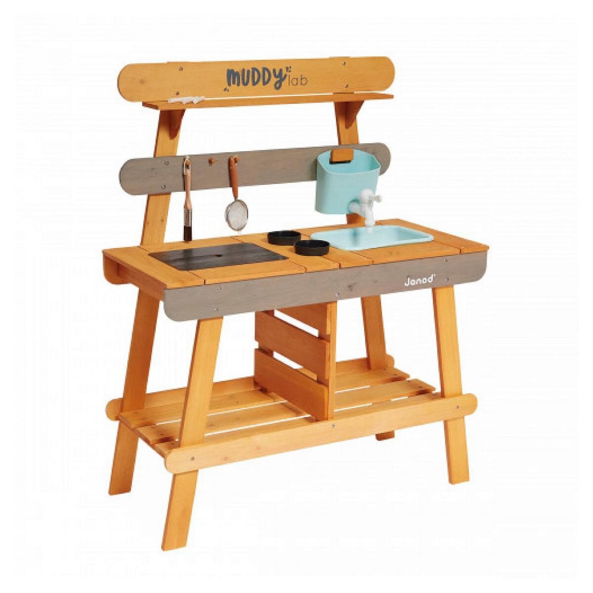 Juratoys-Janod Muddy Lab : Cuisine d'extérieur pour enfants à partir de 3 ans