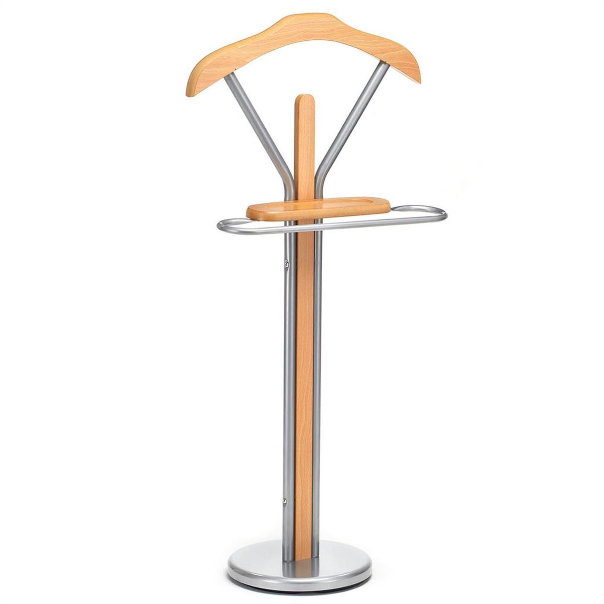 IDIMEX Valet FABIO, en métal laqué et MDF