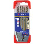 TIVOLY Coffret de 6 forets technic métal, Diam.2 à 8 mm TIVOLY 11468470047