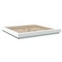 Voir la diapositive 3 : VIDAXL Cadre de lit avec lumieres LED sans matelas blanc 180x200 cm