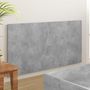 Voir la diapositive 4 : VIDAXL Tete de lit Gris beton 160x1,5x80 cm Bois d'ingenierie