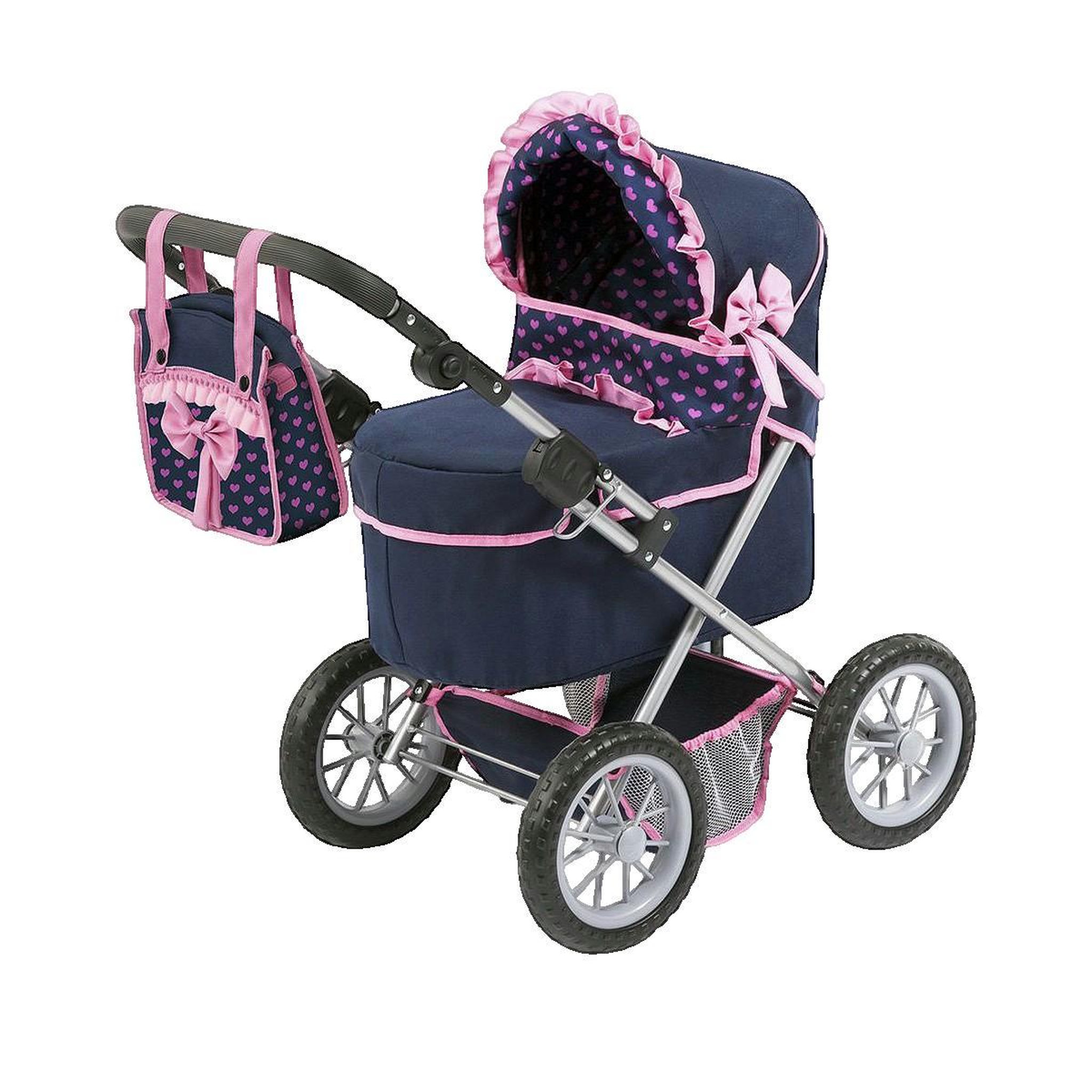 REIG Poussette pour poupées Reig 45 cm Blue marine