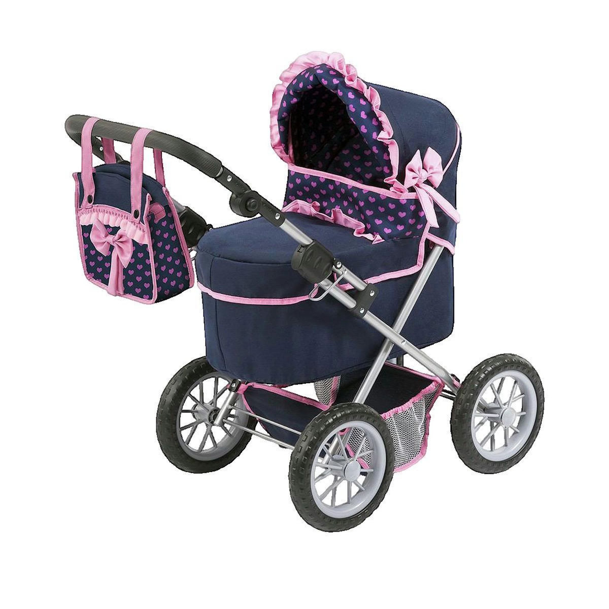 REIG Poussette pour poupées Reig 45 cm Blue marine