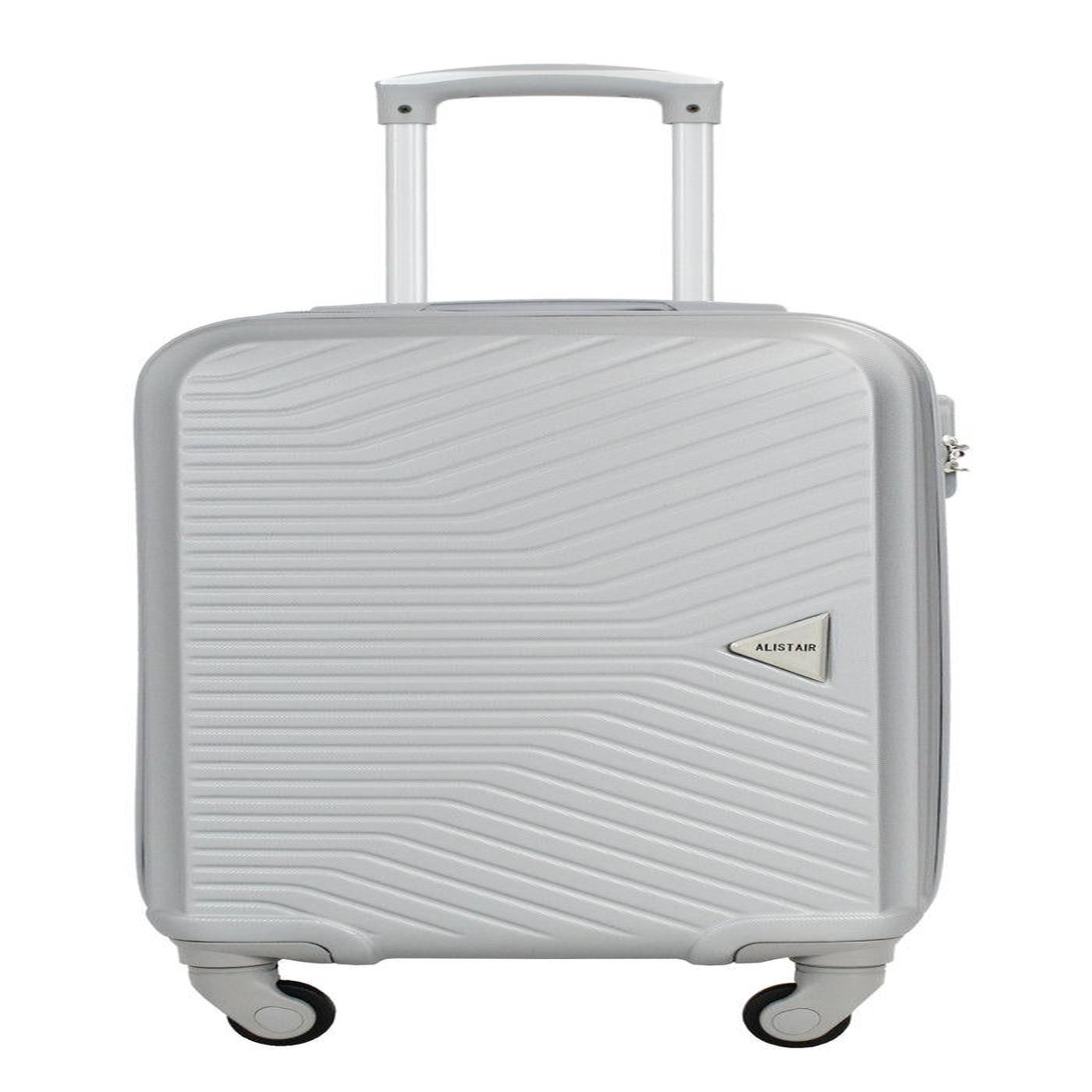 Voir la diapositive 4 : Alistair Valise cabine Alistair - Collection Iron - 4 roues - ABS ultra résistant - Noir
