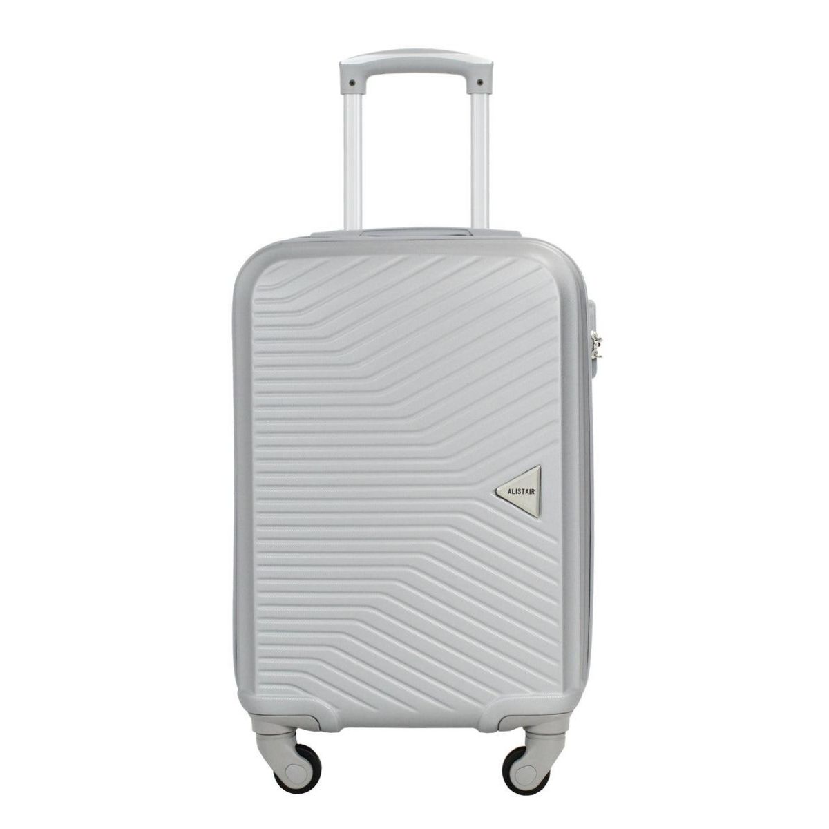 Alistair Valise cabine Alistair - Collection Iron - 4 roues - ABS ultra résistant - Noir