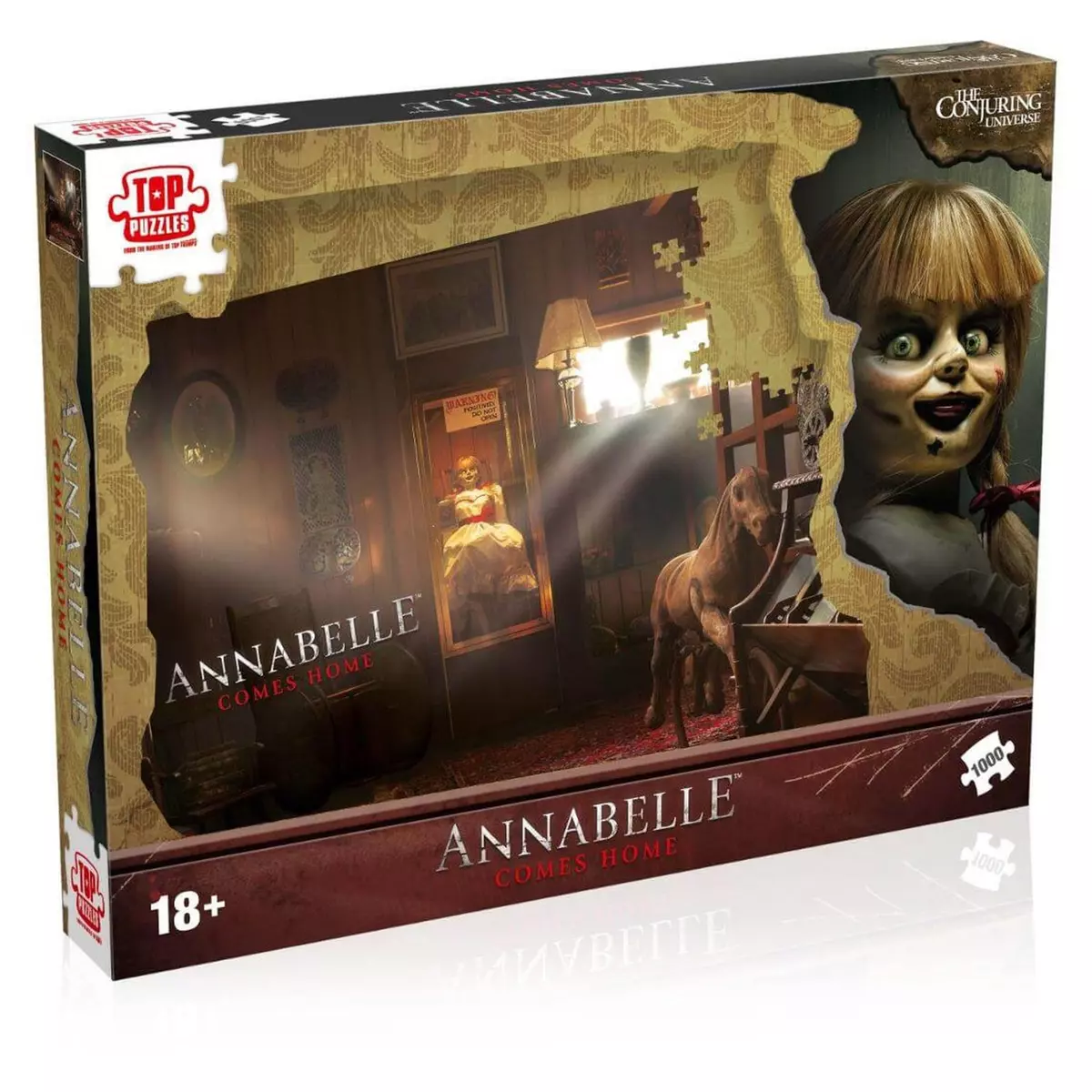  WINNING MOVES Puzzle horreur 1000 pièces Annabelle