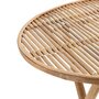 Voir la diapositive 6 : Paris Prix Table de Jardin Pliable  Bambou  90cm Naturel