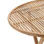 Voir la diapositive 6 : Paris Prix Table de Jardin Pliable  Bambou  90cm Naturel
