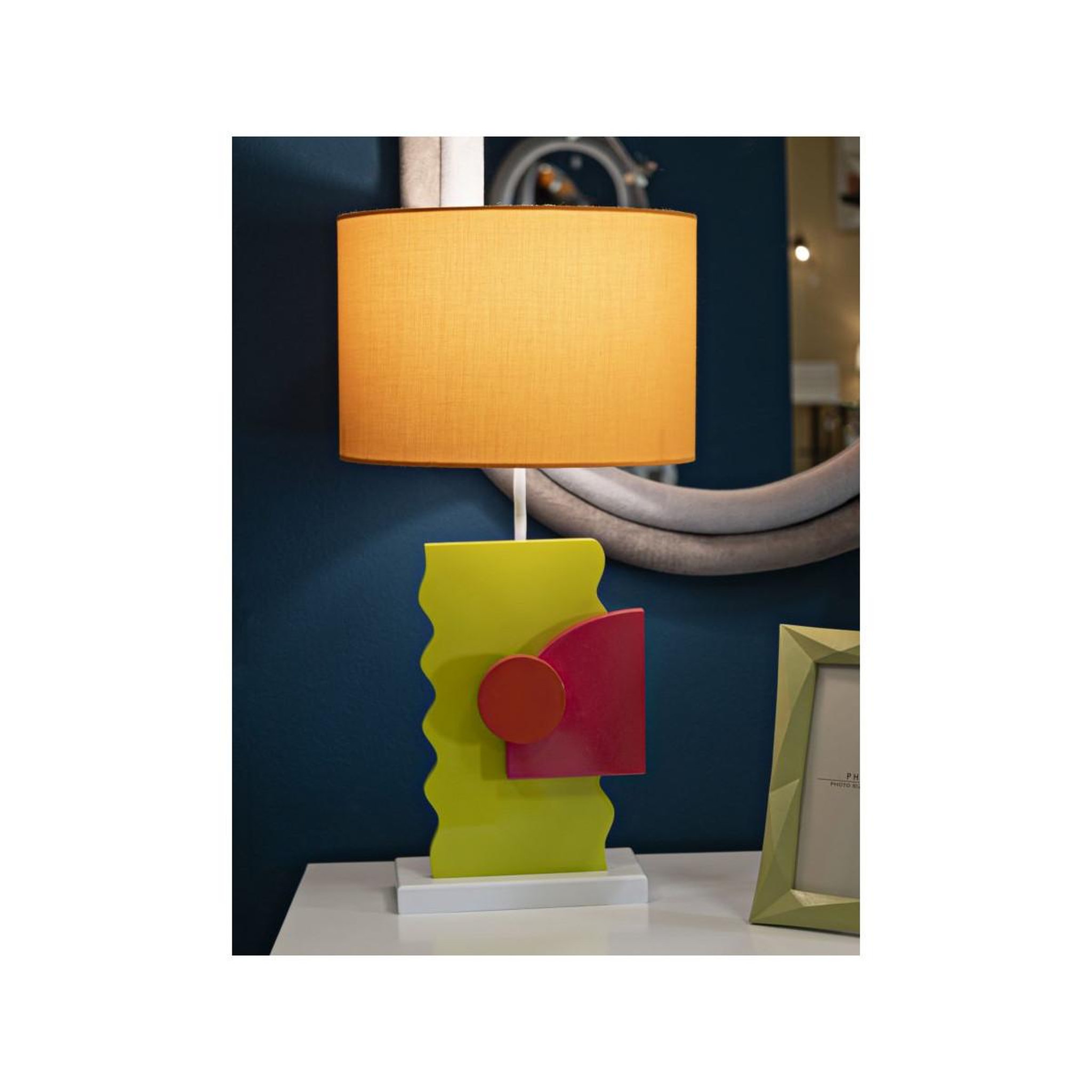 Voir la diapositive 5 : Paris Prix Lampe à poser déco  color  60cm multicolore