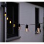 Voir la diapositive 3 : GARDENSTAR Guirlande lumineuse solaire - 10 ampoules LED - 6.5m
