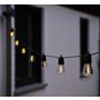 Voir la diapositive 3 : GARDENSTAR Guirlande lumineuse solaire - 10 ampoules LED - 6.5m