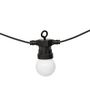 Voir la diapositive 2 : ATMOSPHERA Guirlande d'Extérieur Solaire 10 LED  Soa  800cm Noir & Blanc