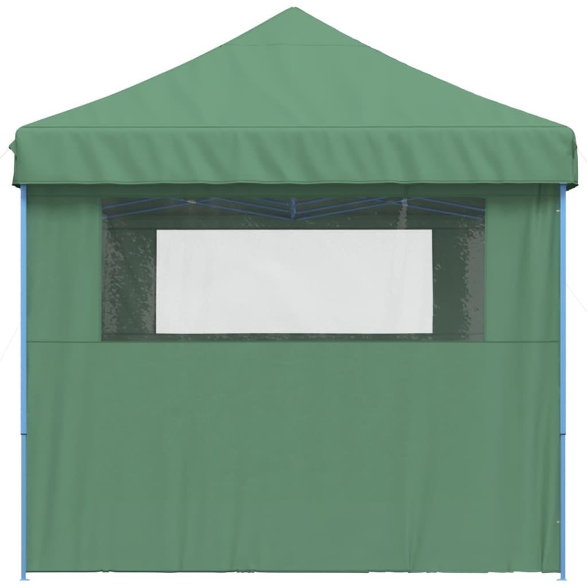 Voir la diapositive 4 : VIDAXL Tente de reception pliable escamotable 3 parois laterales vert