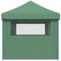 Voir la diapositive 4 : VIDAXL Tente de reception pliable escamotable 3 parois laterales vert