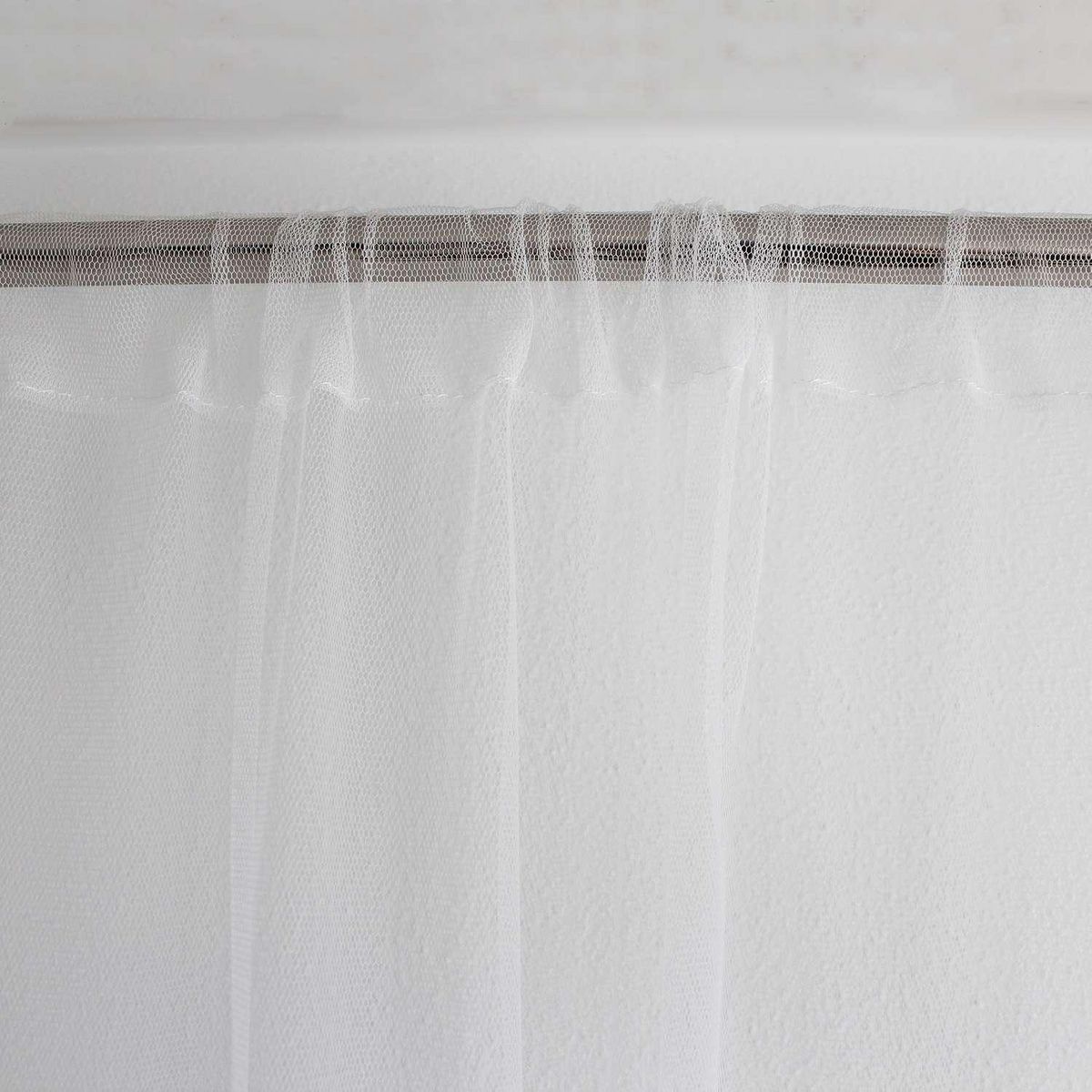 TOILINUX Voilage moustiquaire - 300 x 240 cm - Blanc