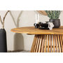 Voir la diapositive 6 : Paris Prix Table de Jardin Ronde en Bois  Tucuman  150cm Naturel