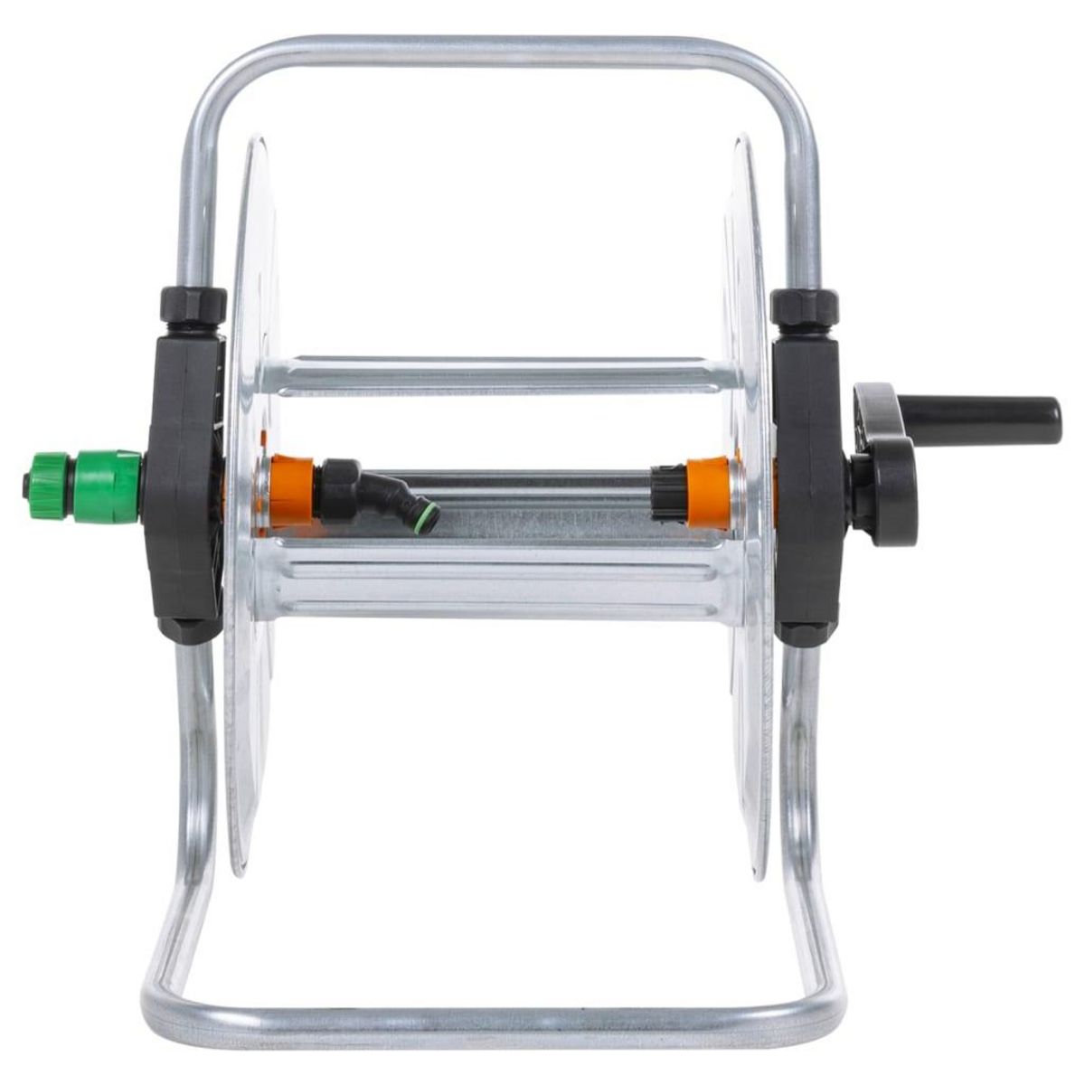 VIDAXL Enrouleur de tuyau mural pour tuyau de 50 m 1/2  acier