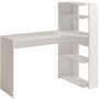 Voir la diapositive 2 : Bureau droit avec rangement L122cm TWISTER