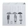 Paris Prix Porte-Parapluies Design  Motif  50cm Blanc Laqué