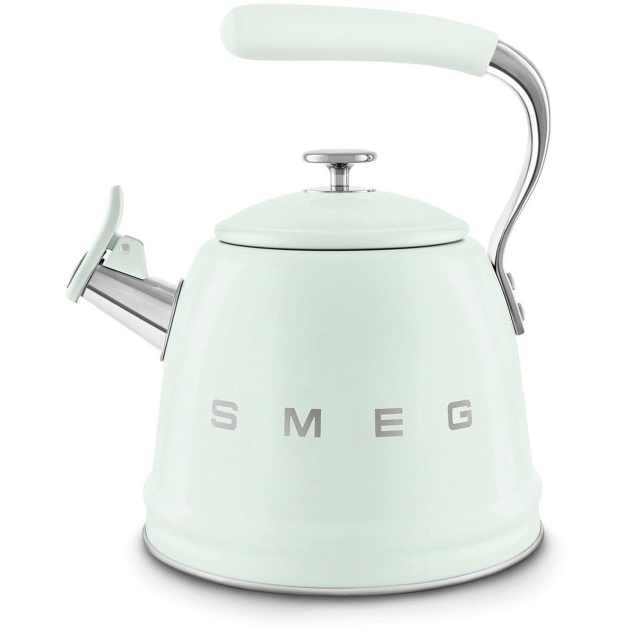 SMEG Bouilloire sifflante 2.3l vert pastel