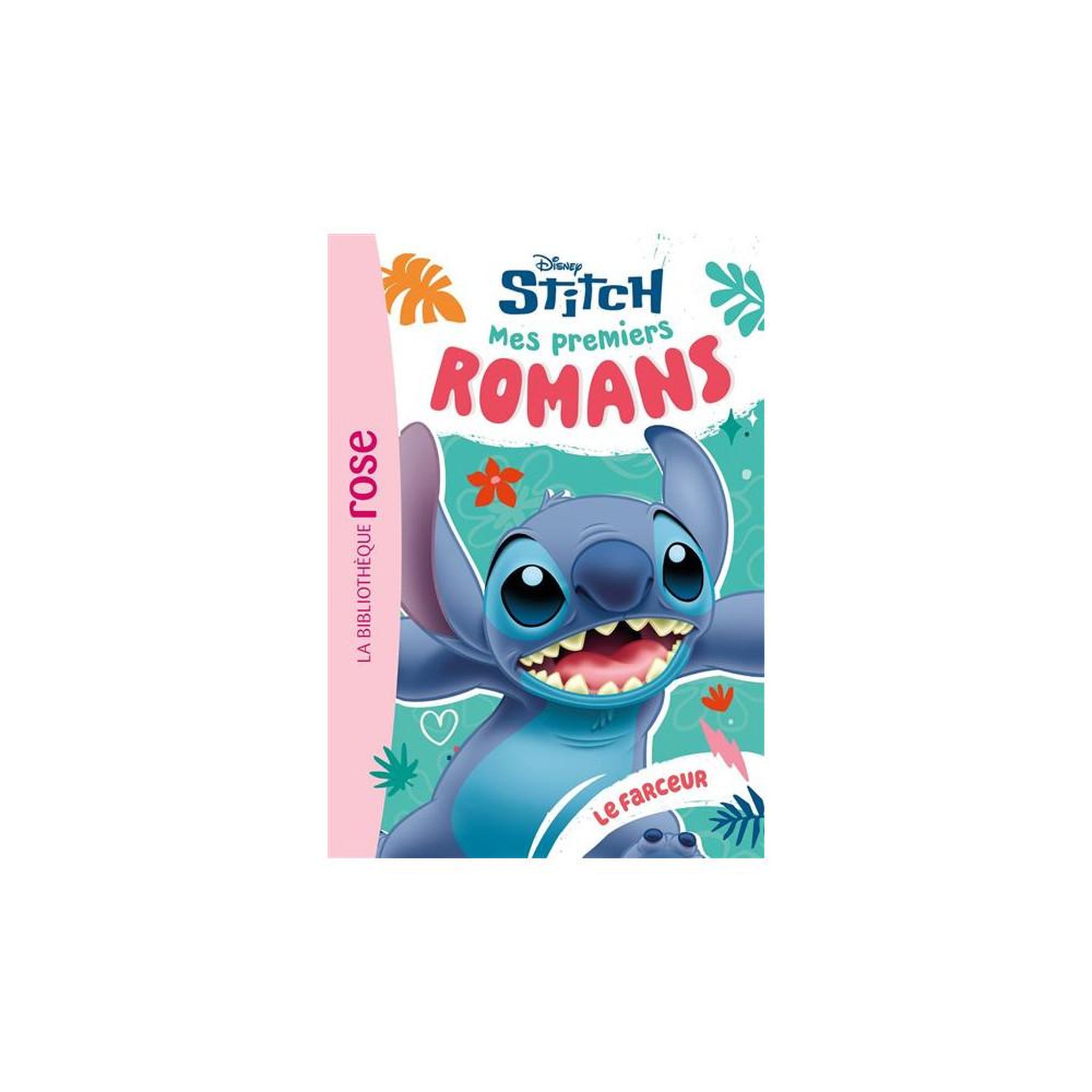 Mes premiers romans stitch, tome 8 - le farceur, livre jeunesse illustré pour lecteurs débutants