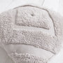 Voir la diapositive 2 : TODAY Coussin déco tufté en coton  DUNE 