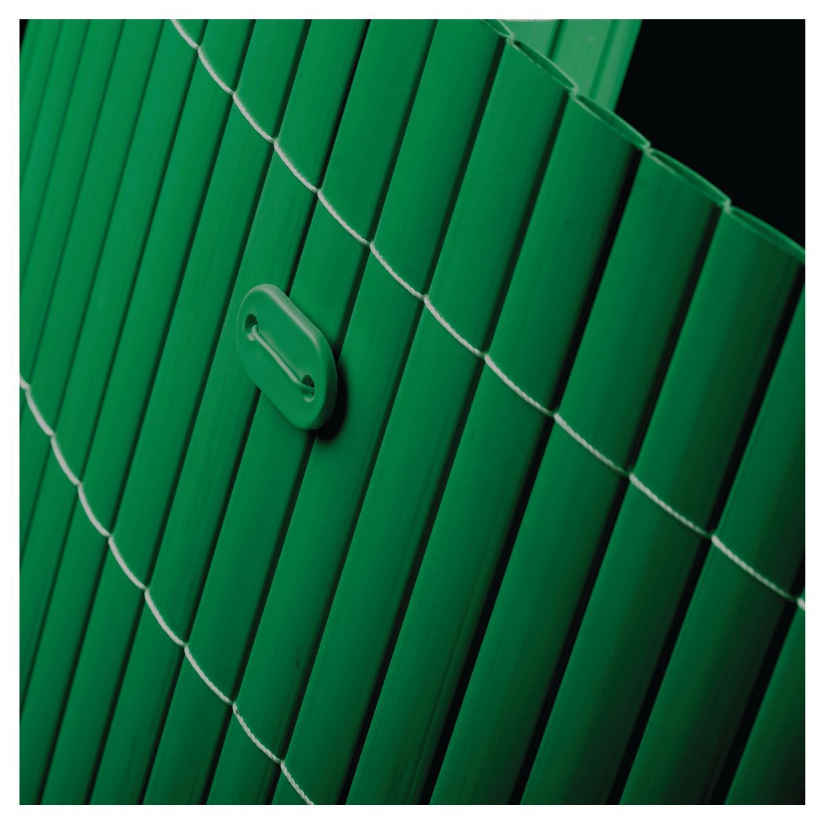 Catral Kit de fixation 26 pcs pour brise-vue vert