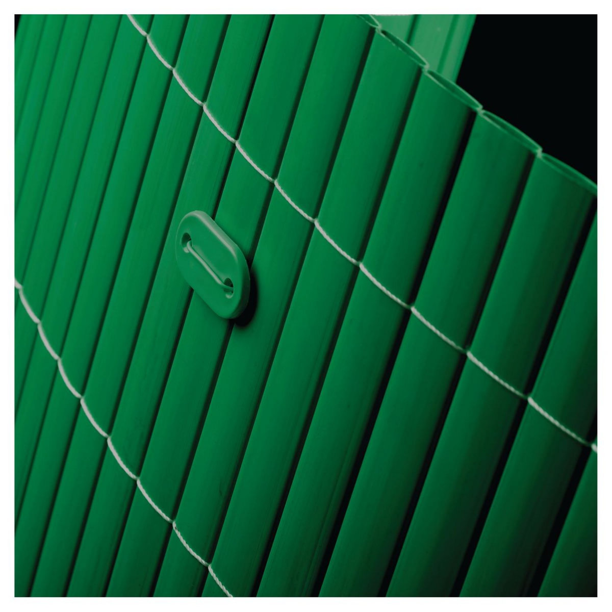 Catral Kit de fixation 26 pcs pour brise-vue vert