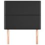 Voir la diapositive 3 : VIDAXL Tetes de lit 2 pcs Noir 80x5x78/88 cm Similicuir