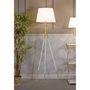 Voir la diapositive 5 : Paris Prix Lampadaire en Métal  Triply  154cm Blanc & Or