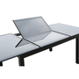 Voir la diapositive 6 : CONCEPT USINE Table extensible de jardin aluminium 6 à 12 places RAVENNE