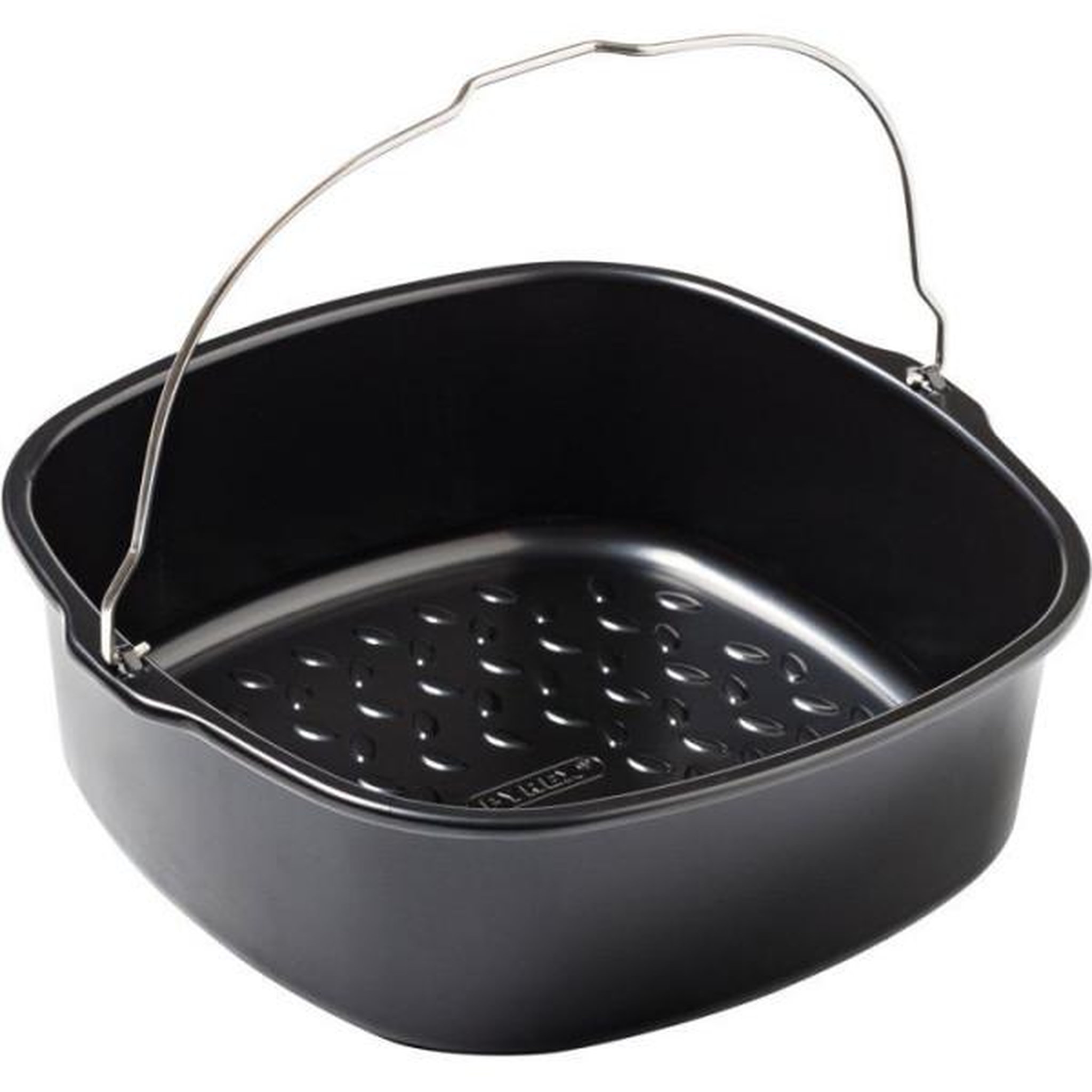 Voir la diapositive 4 : PYREX Plat carré avec anse - PYREX - Glide 22x21 cm - anti-adhésif - air fryer - sans PFAS
