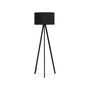 Voir la diapositive 3 : Paris Prix Lampadaire Trépied  Fidelio  159cm Noir
