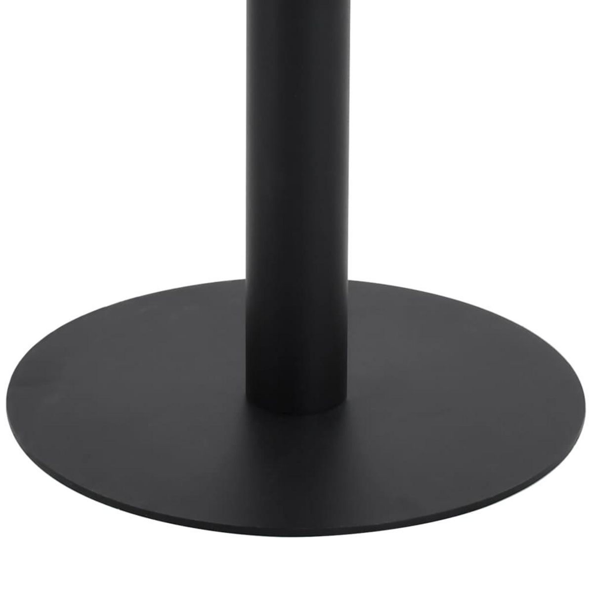 VIDAXL Table de bistro Marron fonce 60x60 cm MDF