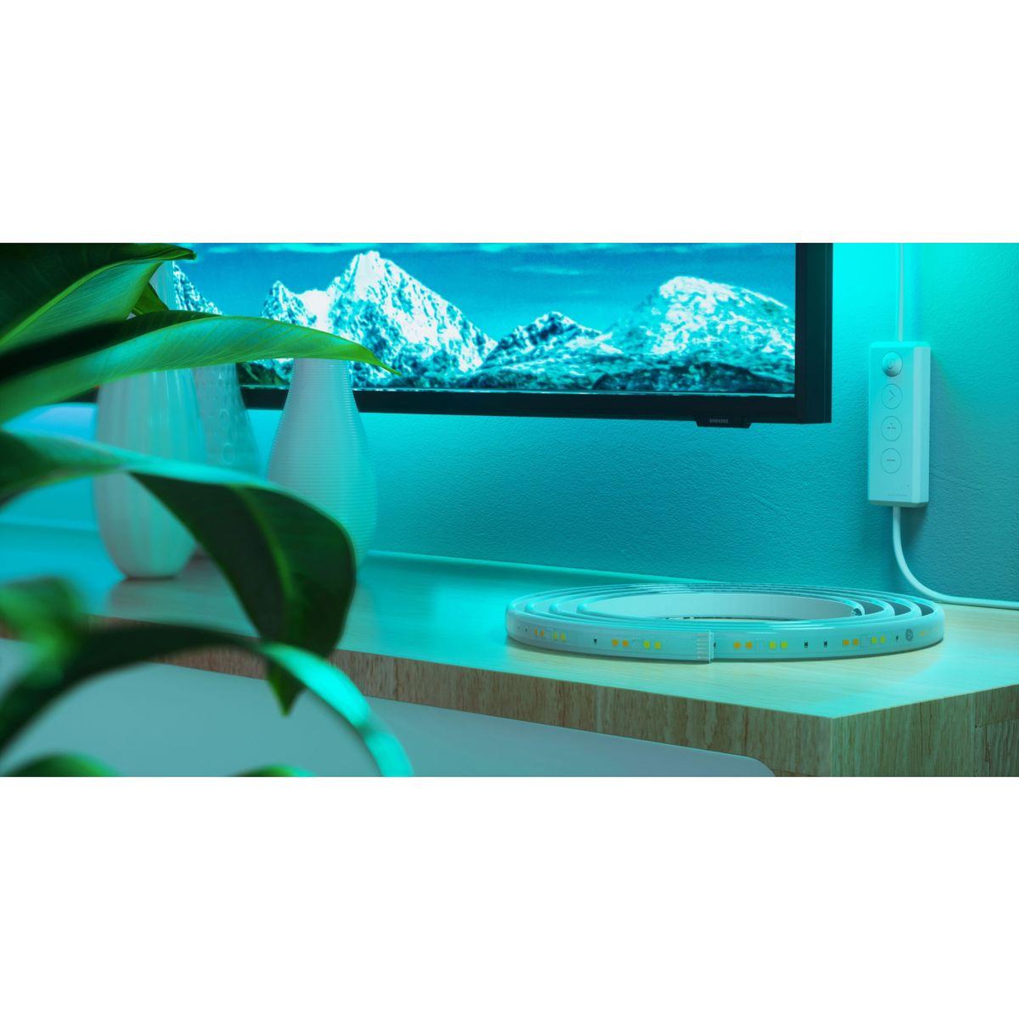 Voir la diapositive 4 : NANOLEAF Ruban LED Essentials Light Strips Expansion 1M