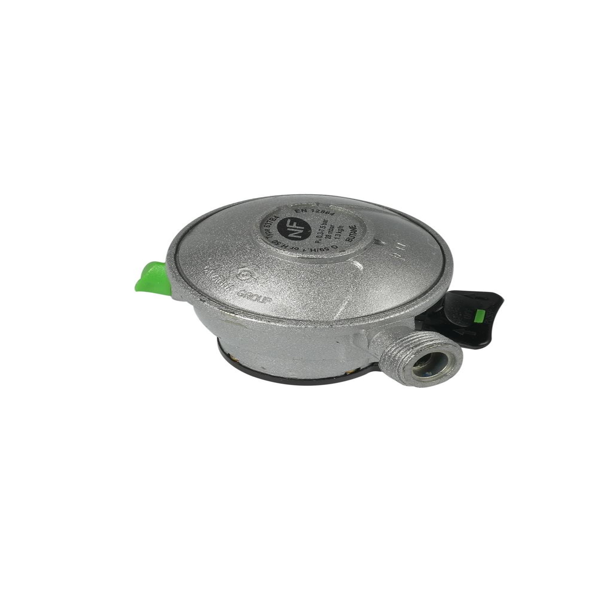 CENTRALE BRICO Détendeur inox gaz butane 5, H.6.5 cm GAZINOX