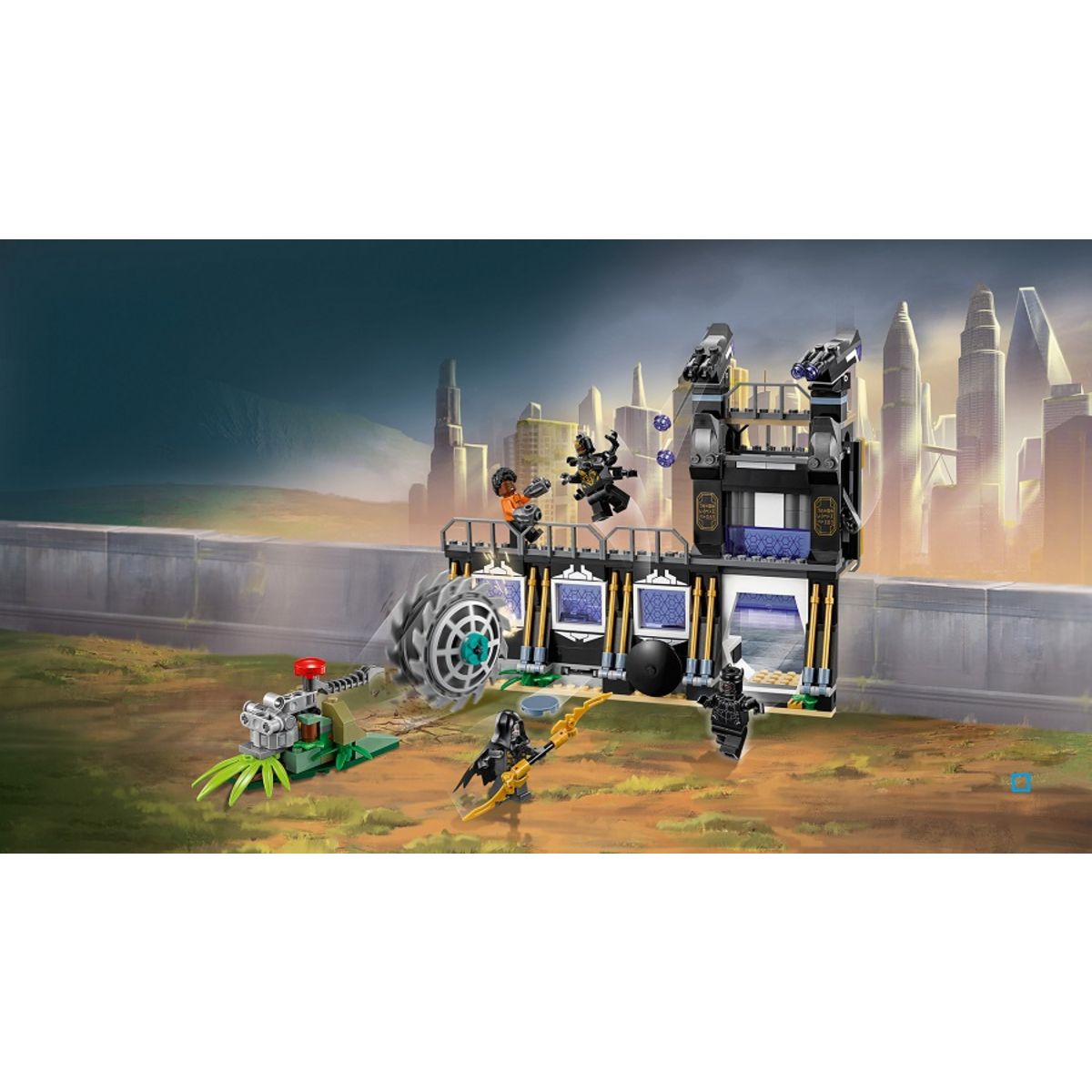 LEGO 76103 Super Heroes Marvel - L'attaque de Corvus Glaive