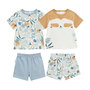 Voir la diapositive 1 : Petit Béguin Lot de 2 pyjama short enfant 2 pièces Baroudeur