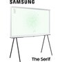 Voir la diapositive 1 : Samsung TV QLED The Serif TQ55LS01D Blanc 2024